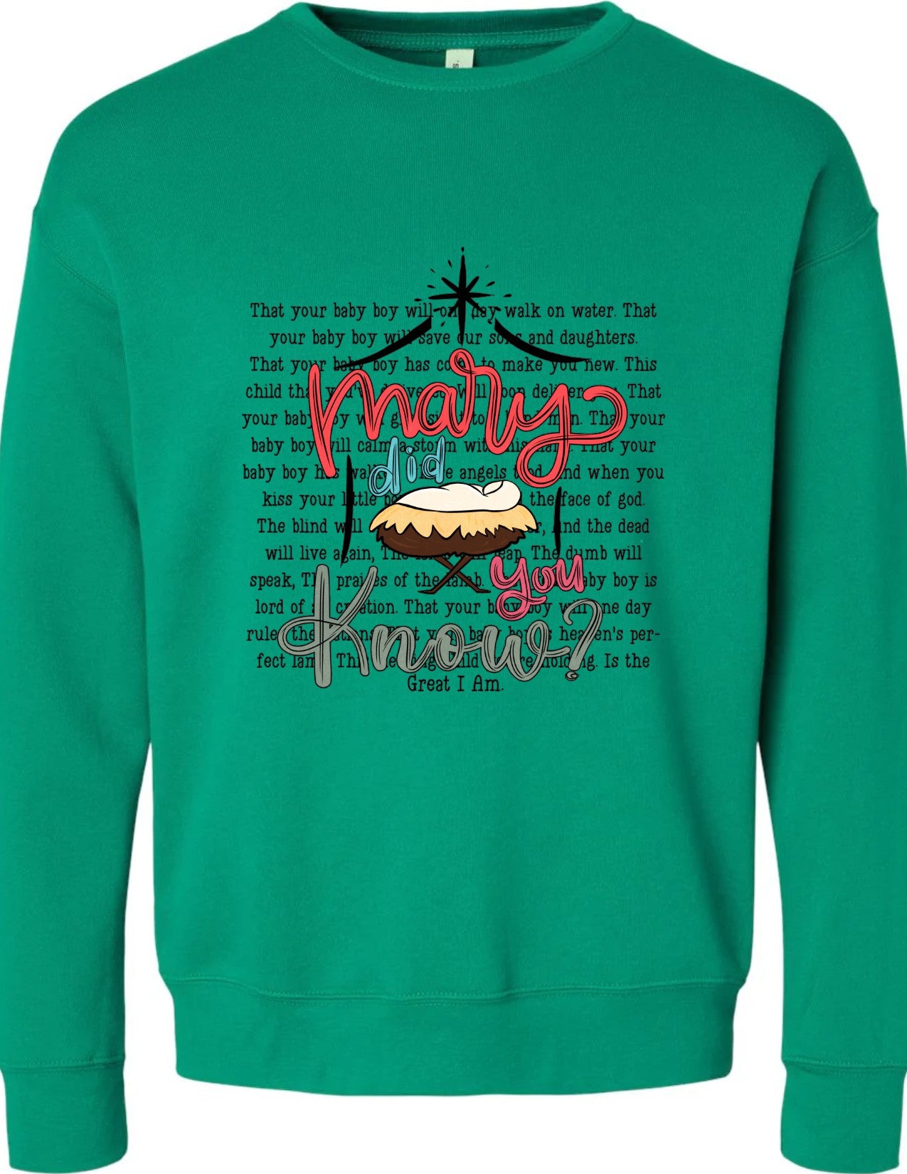 Mary Did You Know (manger)