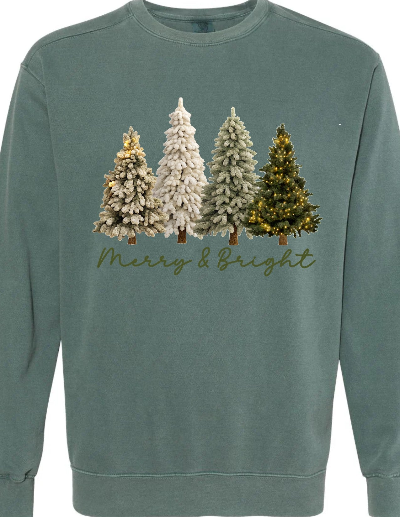 Merry & Bright Winter Trees