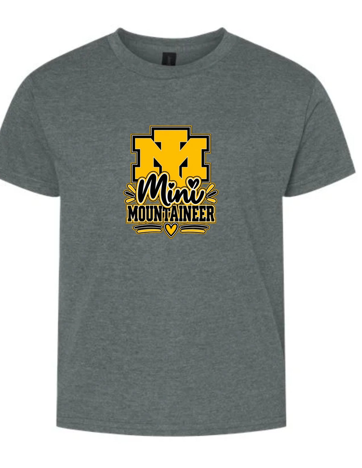 Mini Mountaineer with Logo and hearts