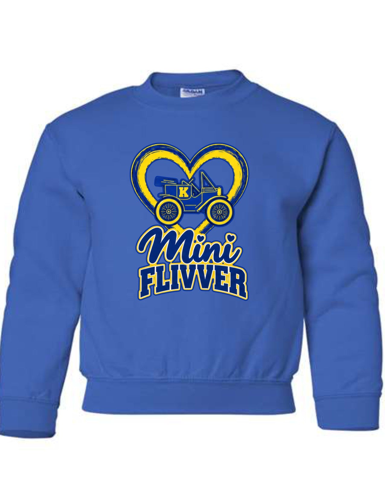 Mini Flivver Car Large Heart