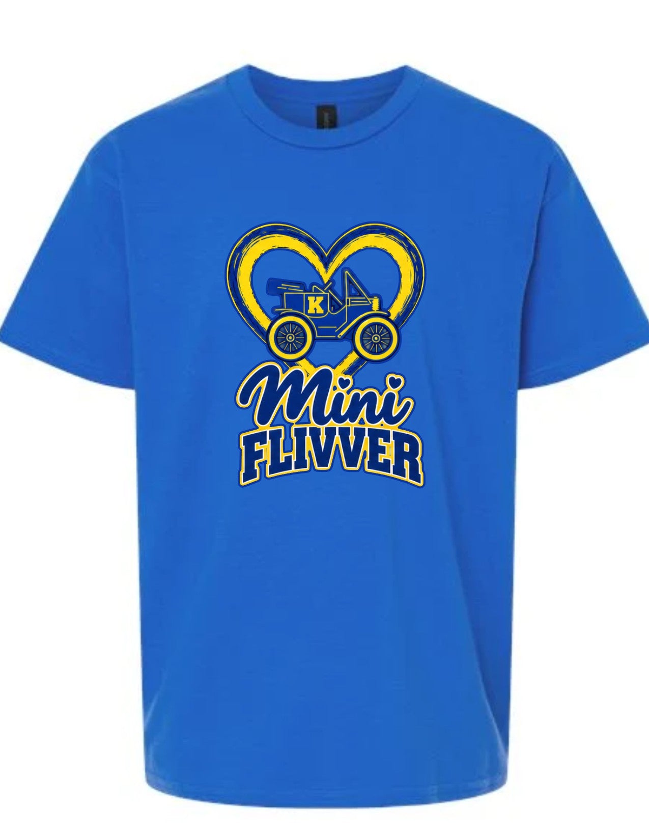Mini Flivver Car Large Heart