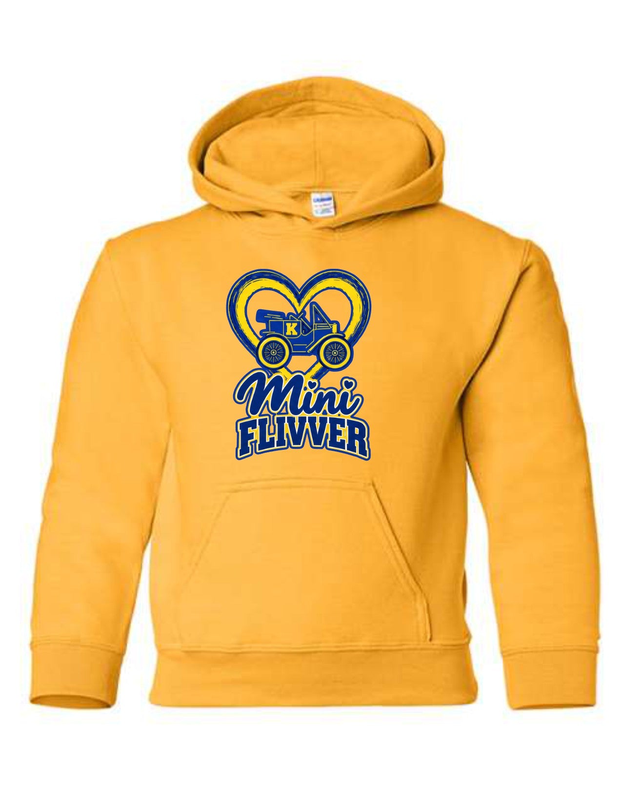 Mini Flivver Car Large Heart