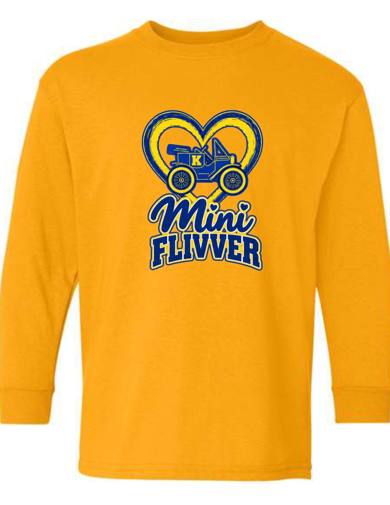 Mini Flivver Car Large Heart