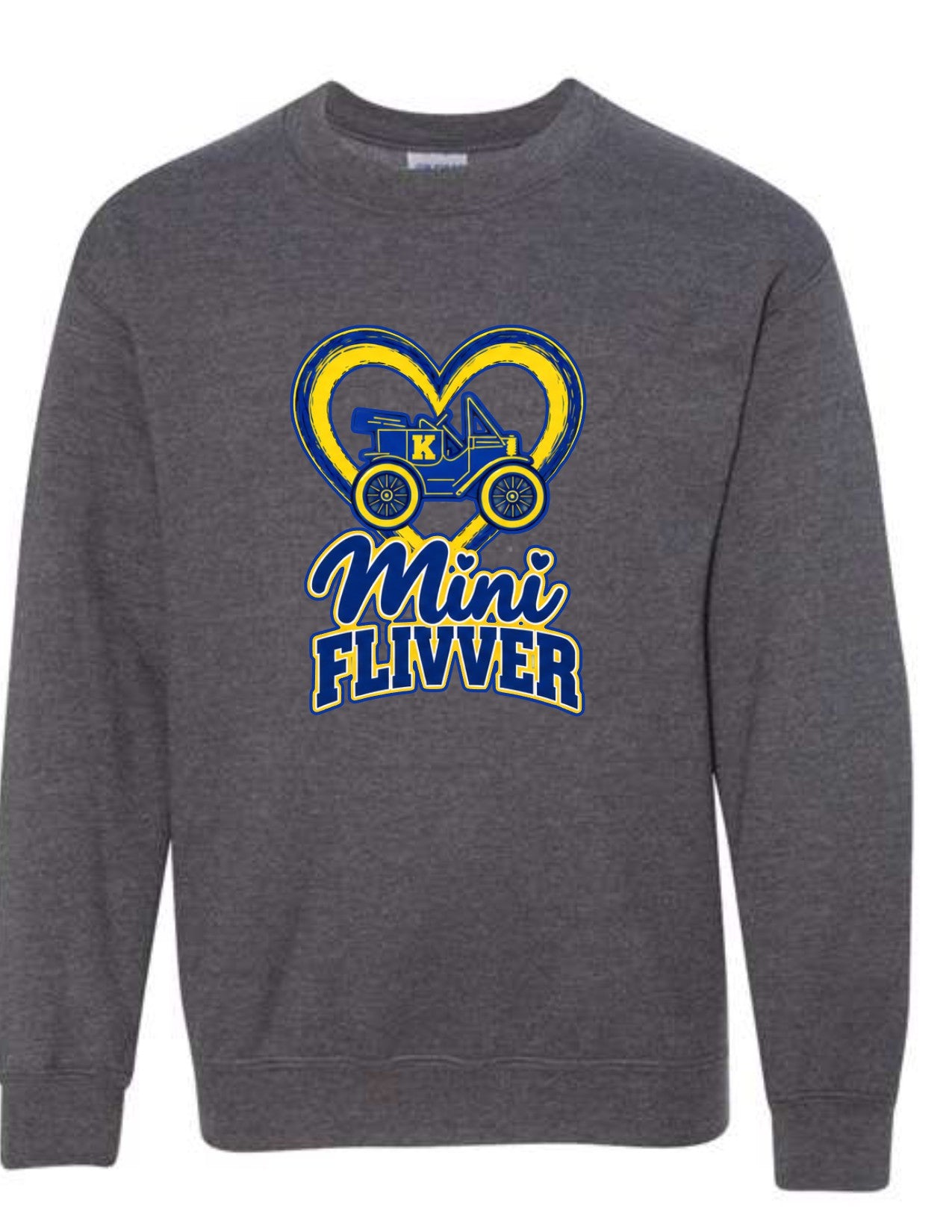 Mini Flivver Car Large Heart