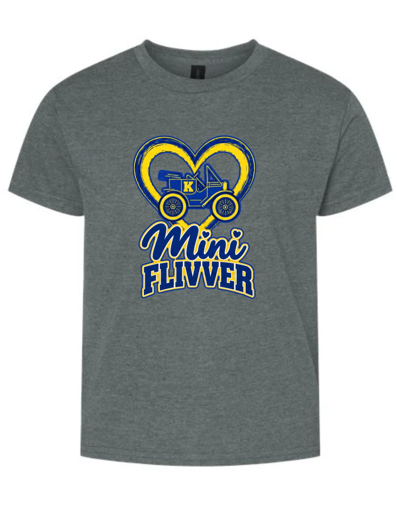 Mini Flivver Car Large Heart