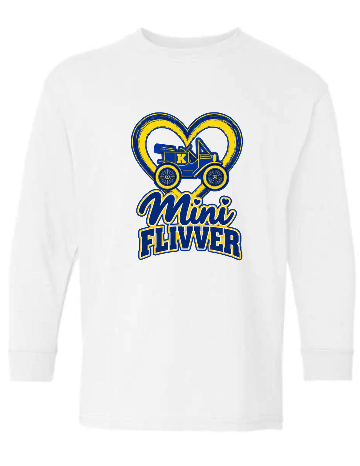 Mini Flivver Car Large Heart