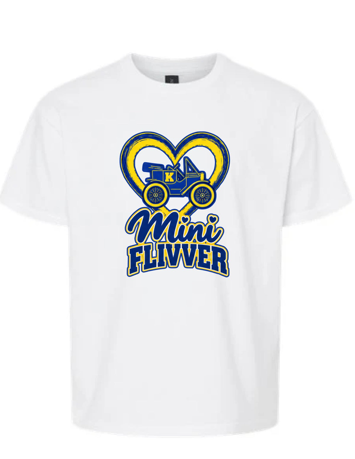 Mini Flivver Car Large Heart