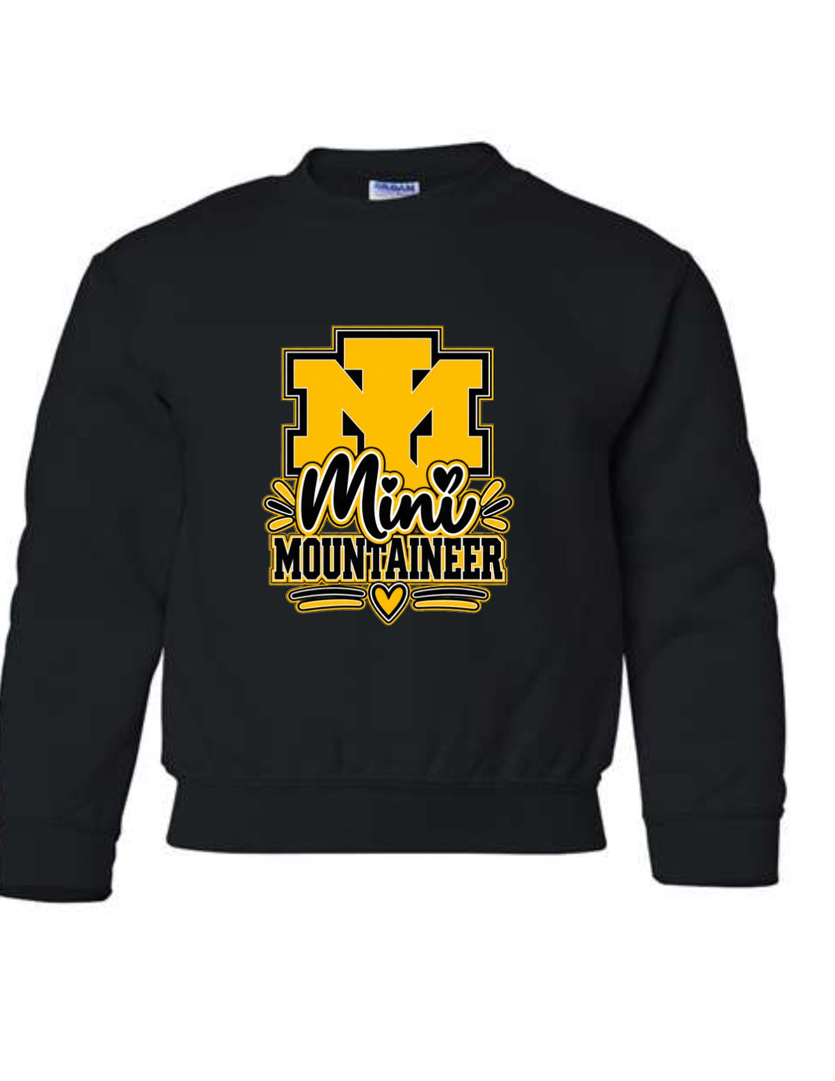 Mini Mountaineer with Logo and hearts