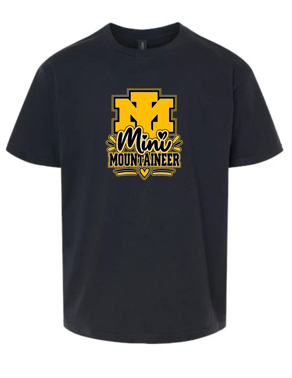 Mini Mountaineer with Logo and hearts