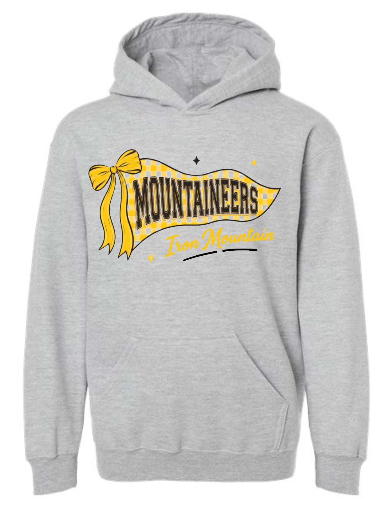 Mountaineers Pennant with Bow