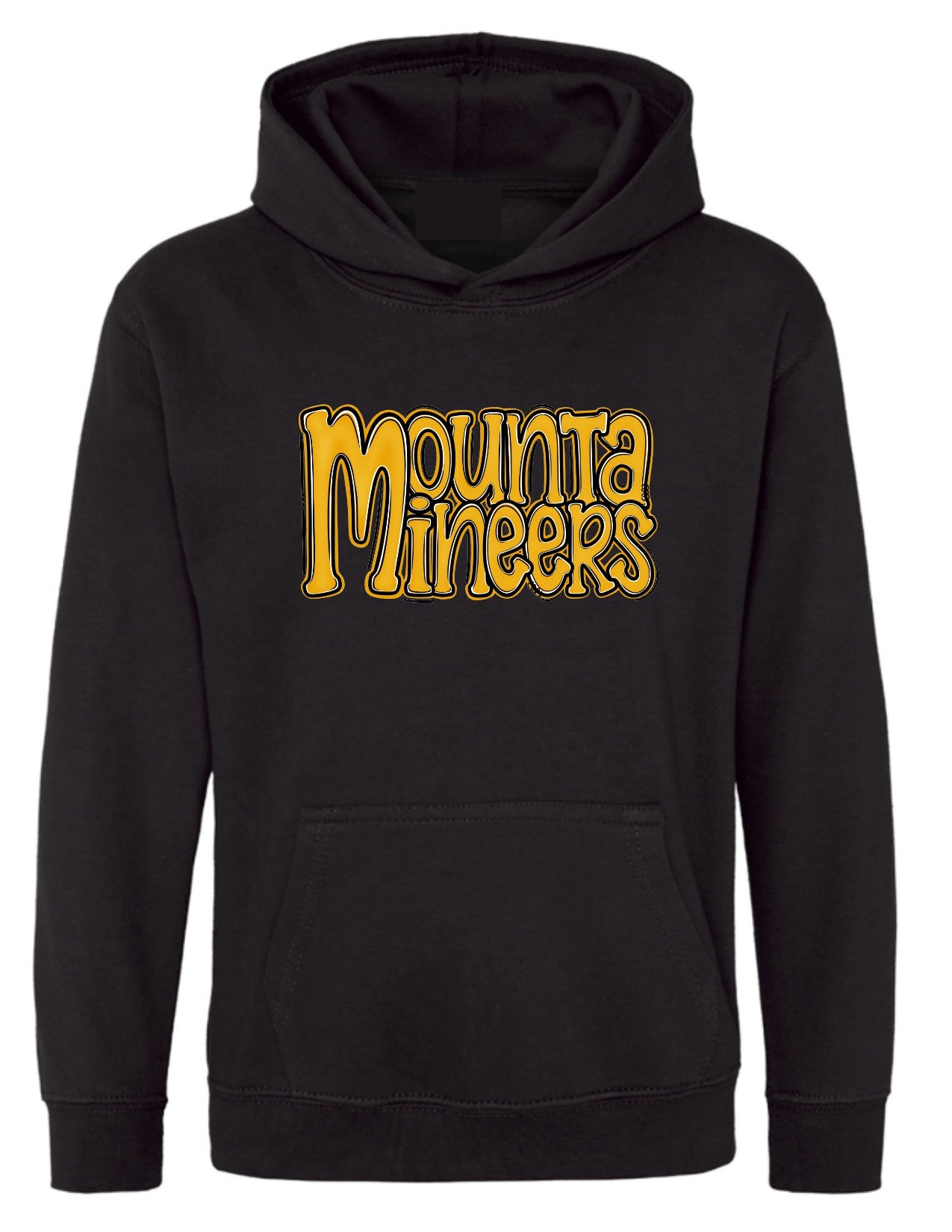 Mountaineers Preppy Stacked Letters
