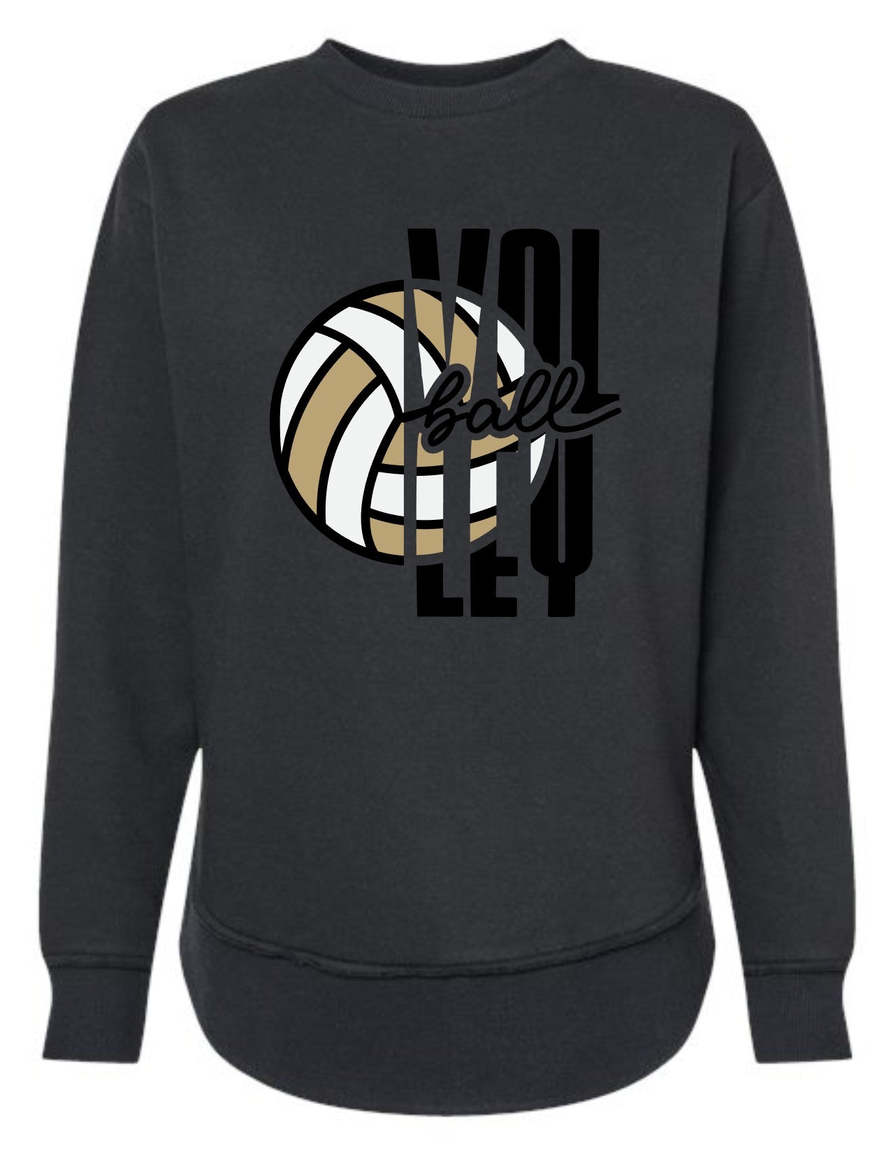 Mountaineer Volleyball Tall font Left