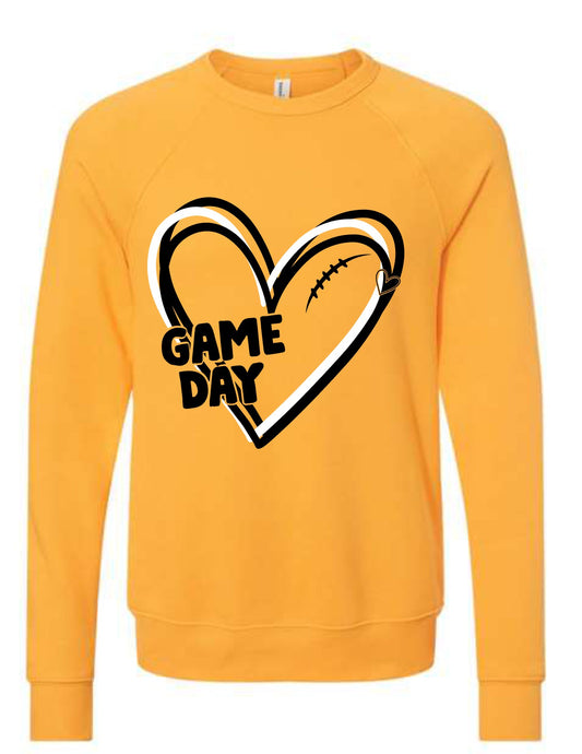 Mountaineer Football Heart Game Day