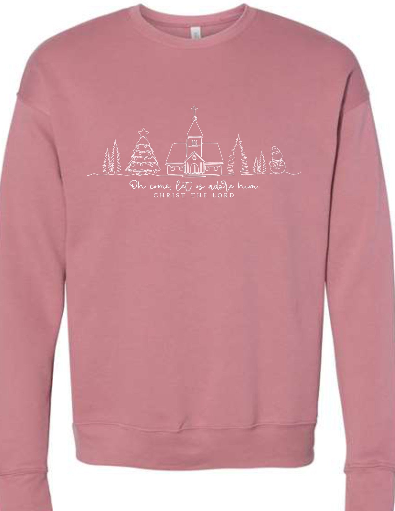 Oh Come Let Us Adore Him line