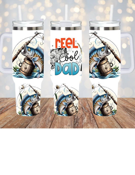 Reel Cool Dad 40oz Tumbler