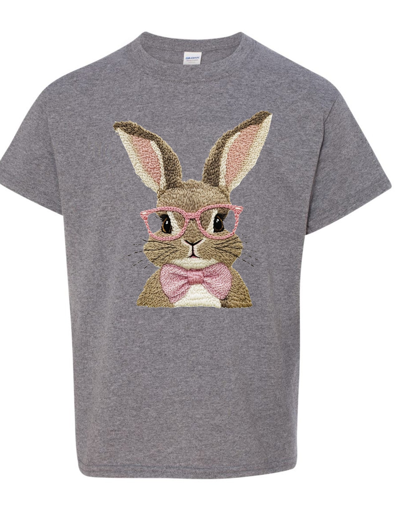 Retro Bunny (faux stitching)