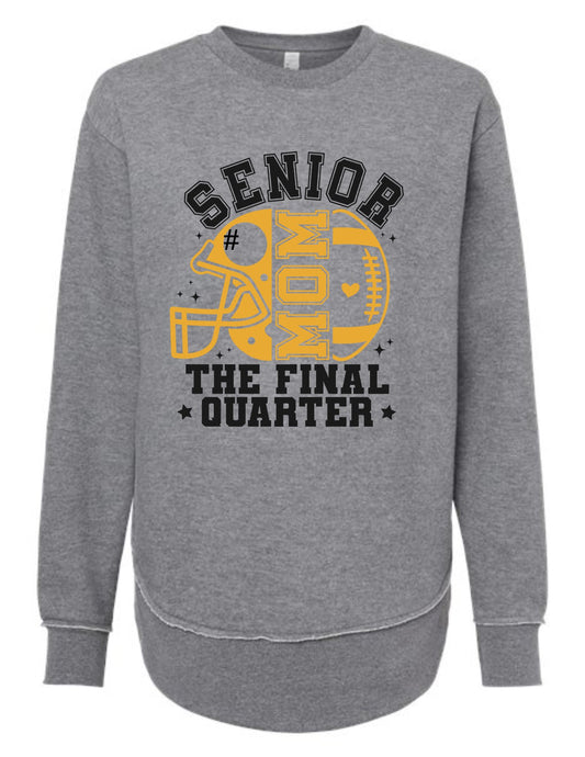Senior Football Mom Mountaineer The Final Quarter