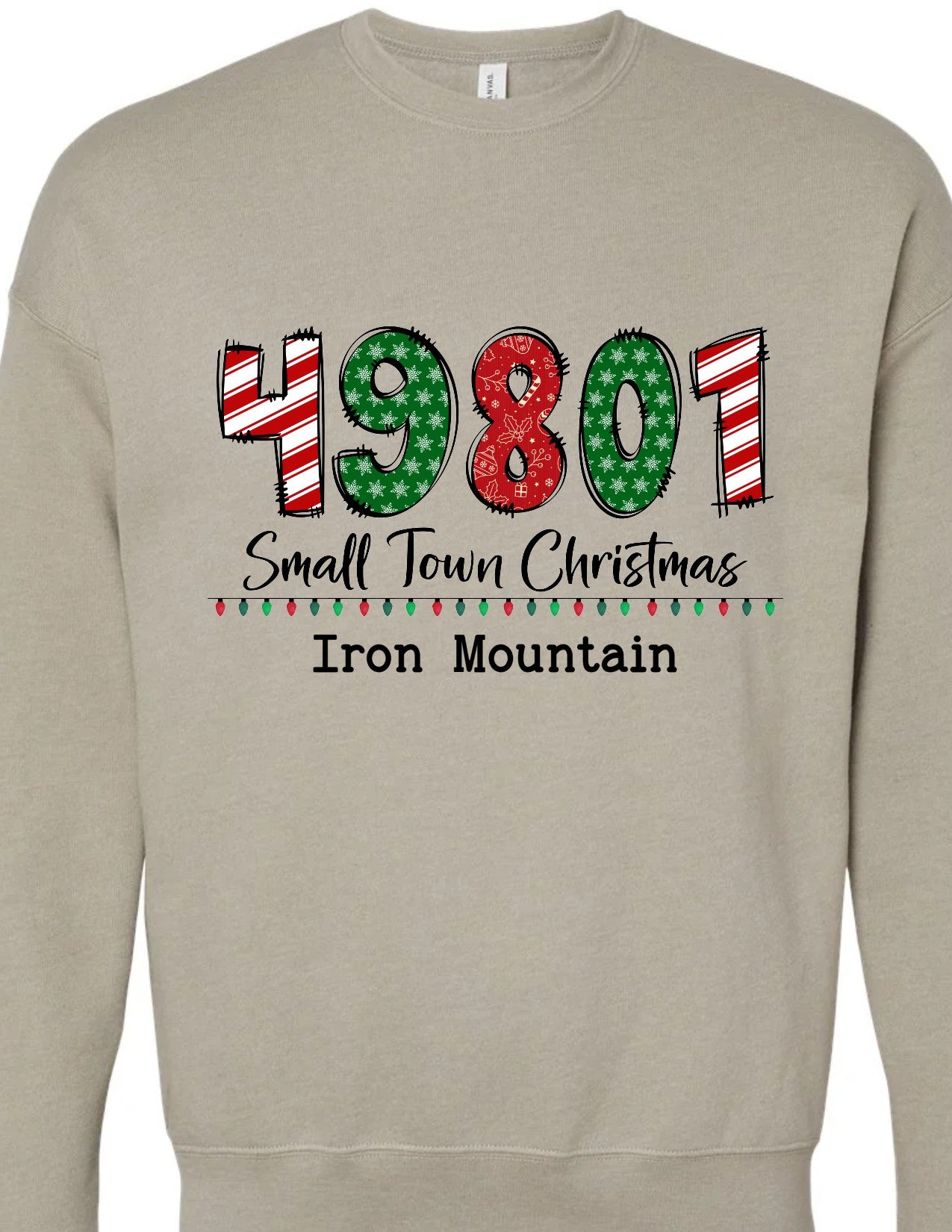 Small Town Christmas lights Zipcode