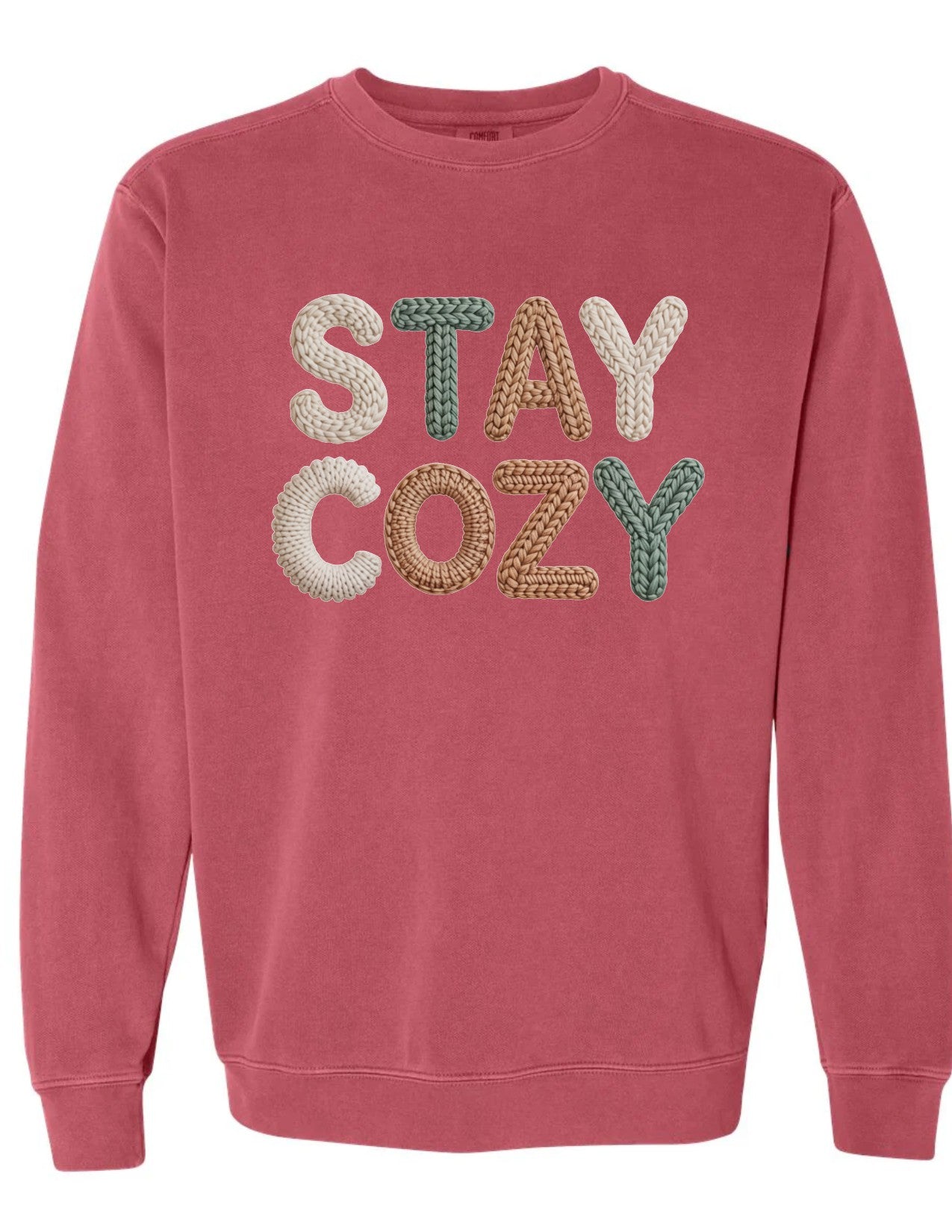 Stay Cozy  (Faux Yarn)