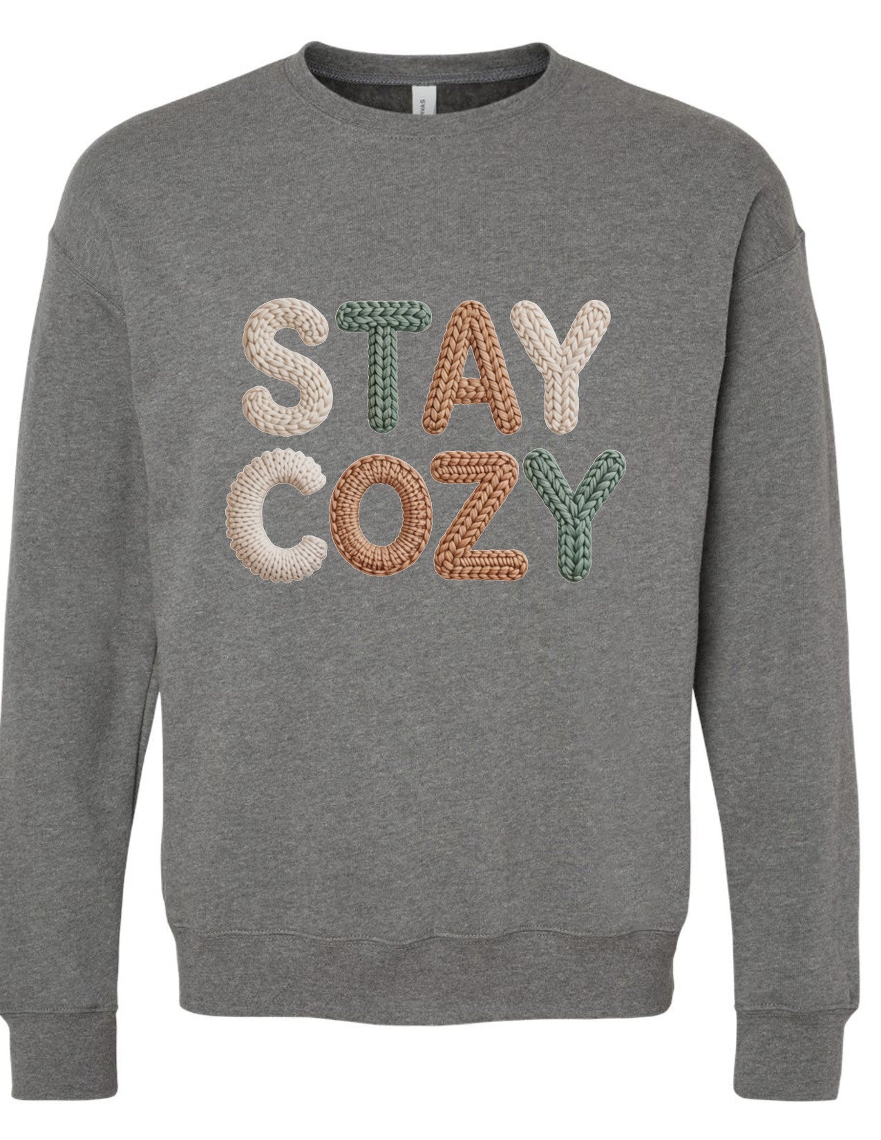 Stay Cozy  (Faux Yarn)