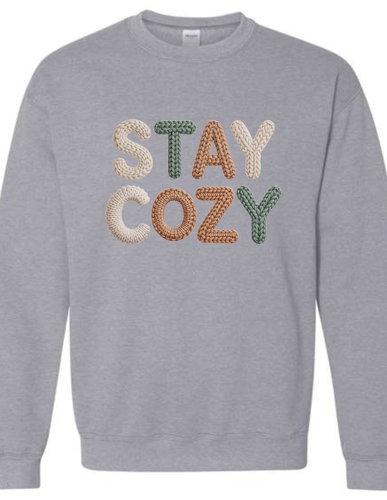 Stay Cozy  (Faux Yarn)