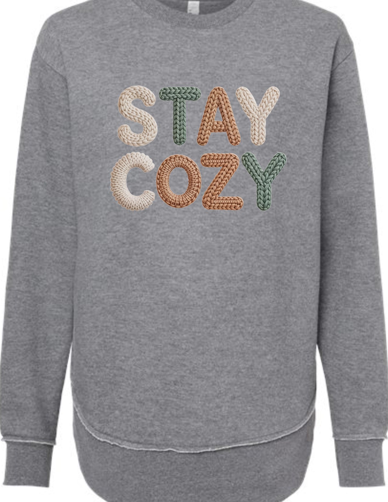 Stay Cozy  (Faux Yarn)