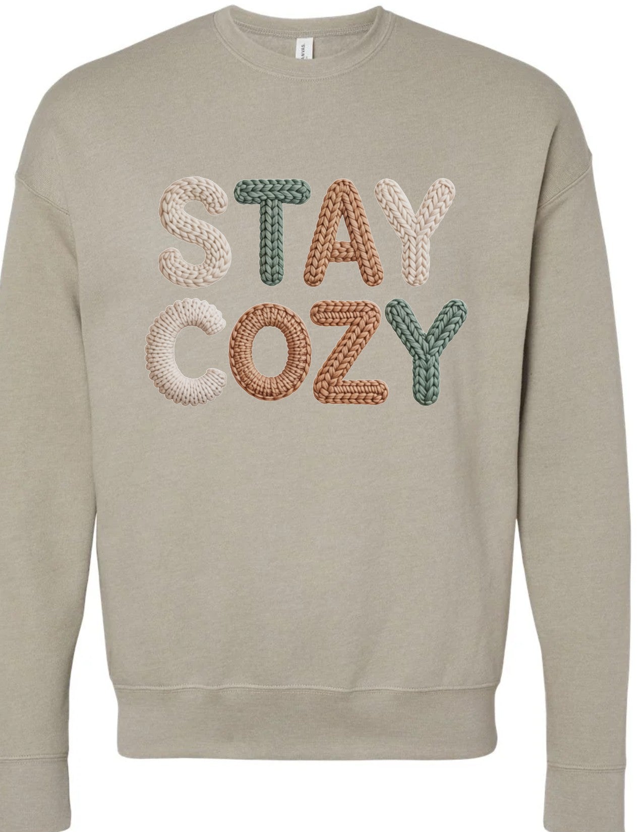 Stay Cozy  (Faux Yarn)