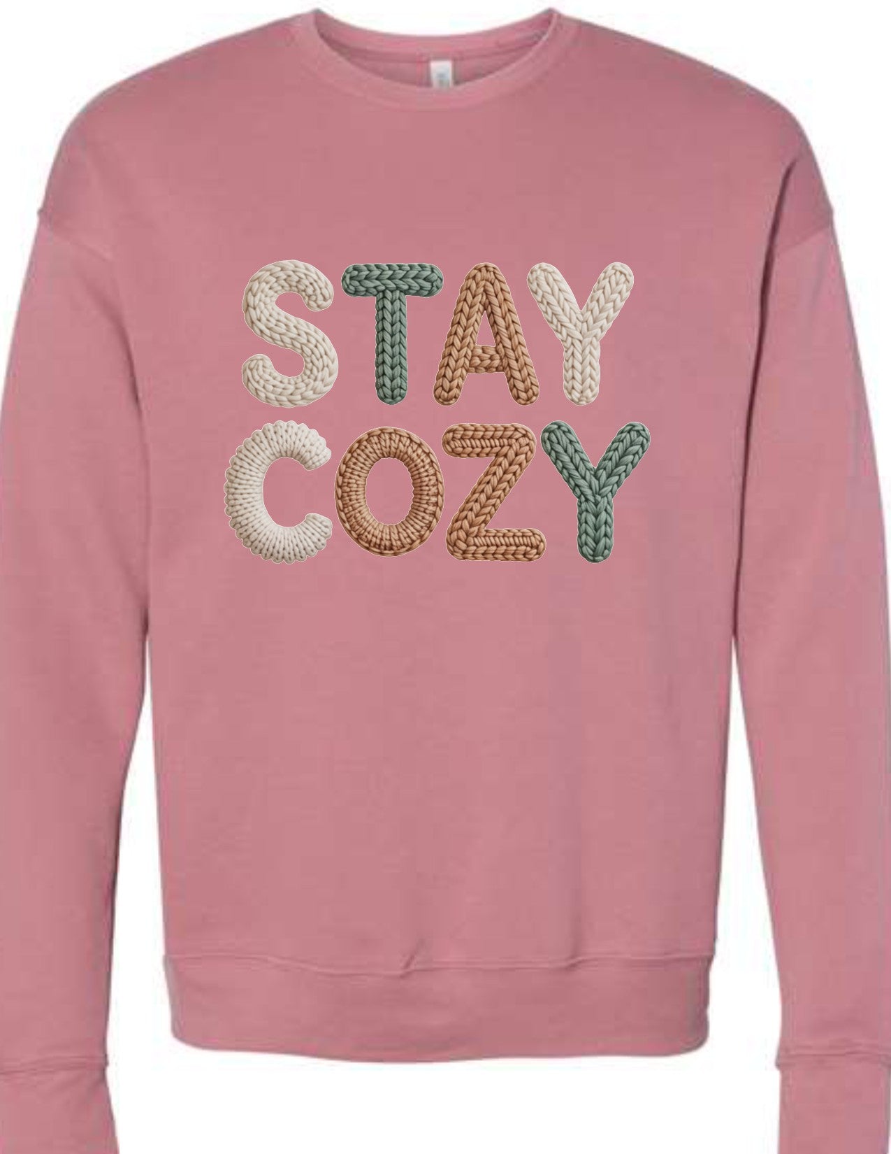 Stay Cozy  (Faux Yarn)