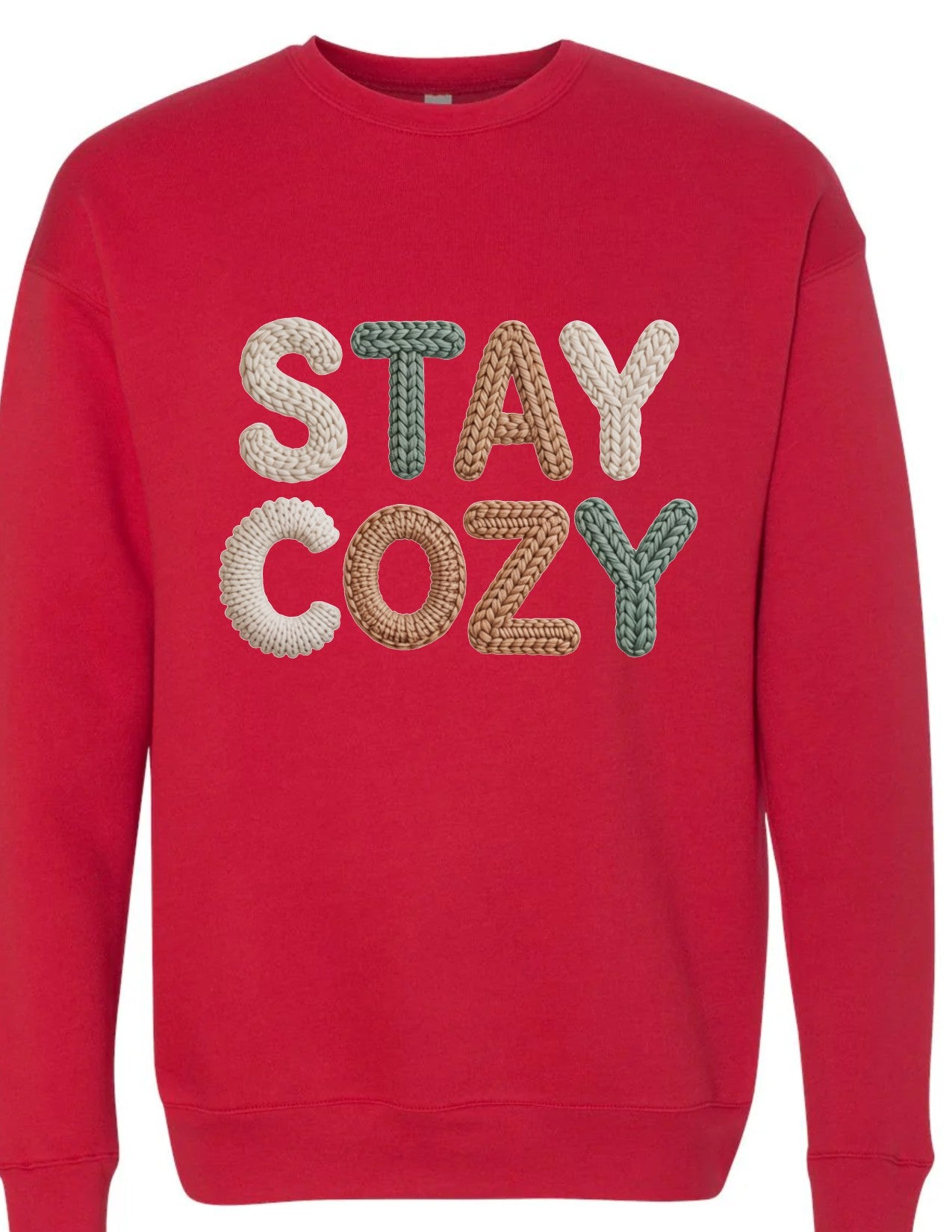 Stay Cozy  (Faux Yarn)