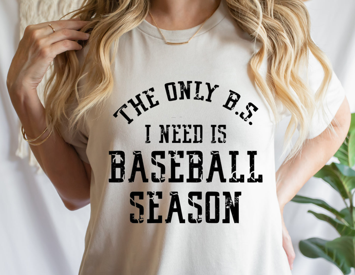 The Only BS I Need Is Baseball Season