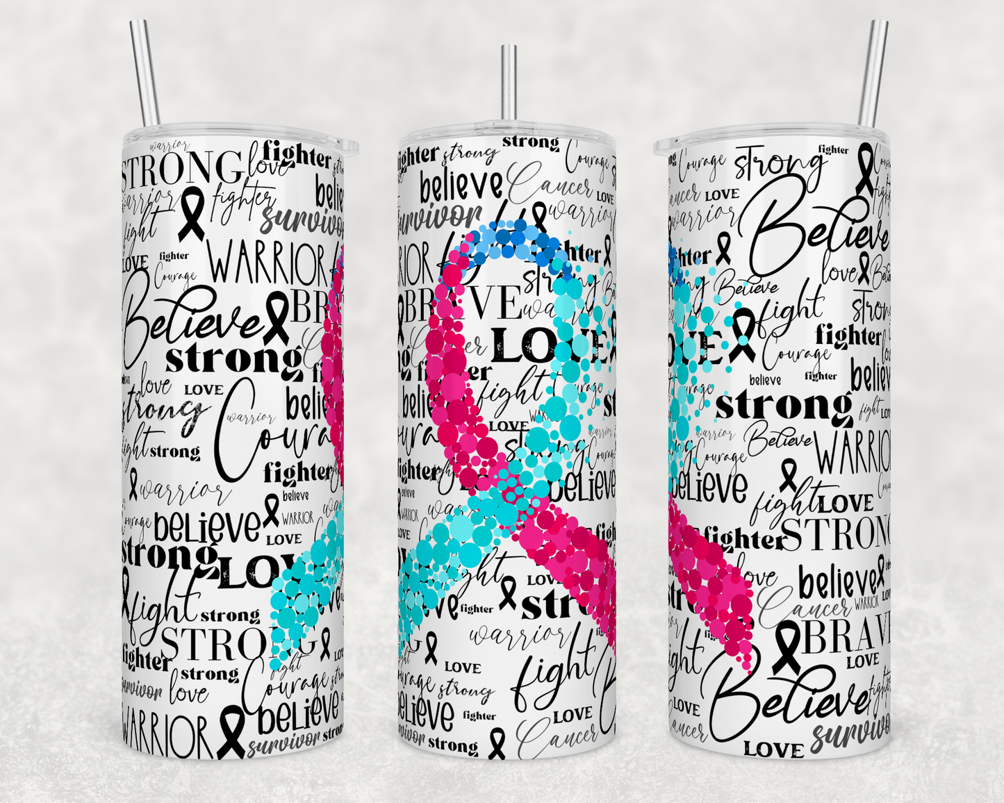 Thyroid word art 20oz Tumbler