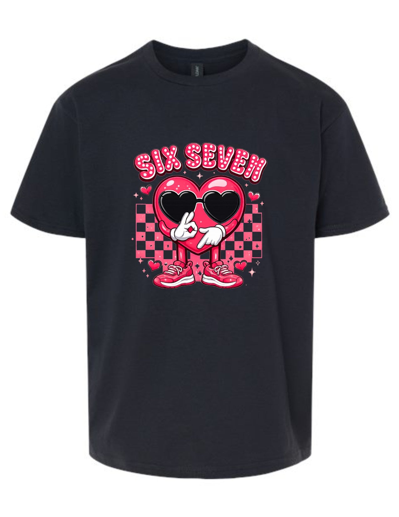 Valentine 6 7 pink design