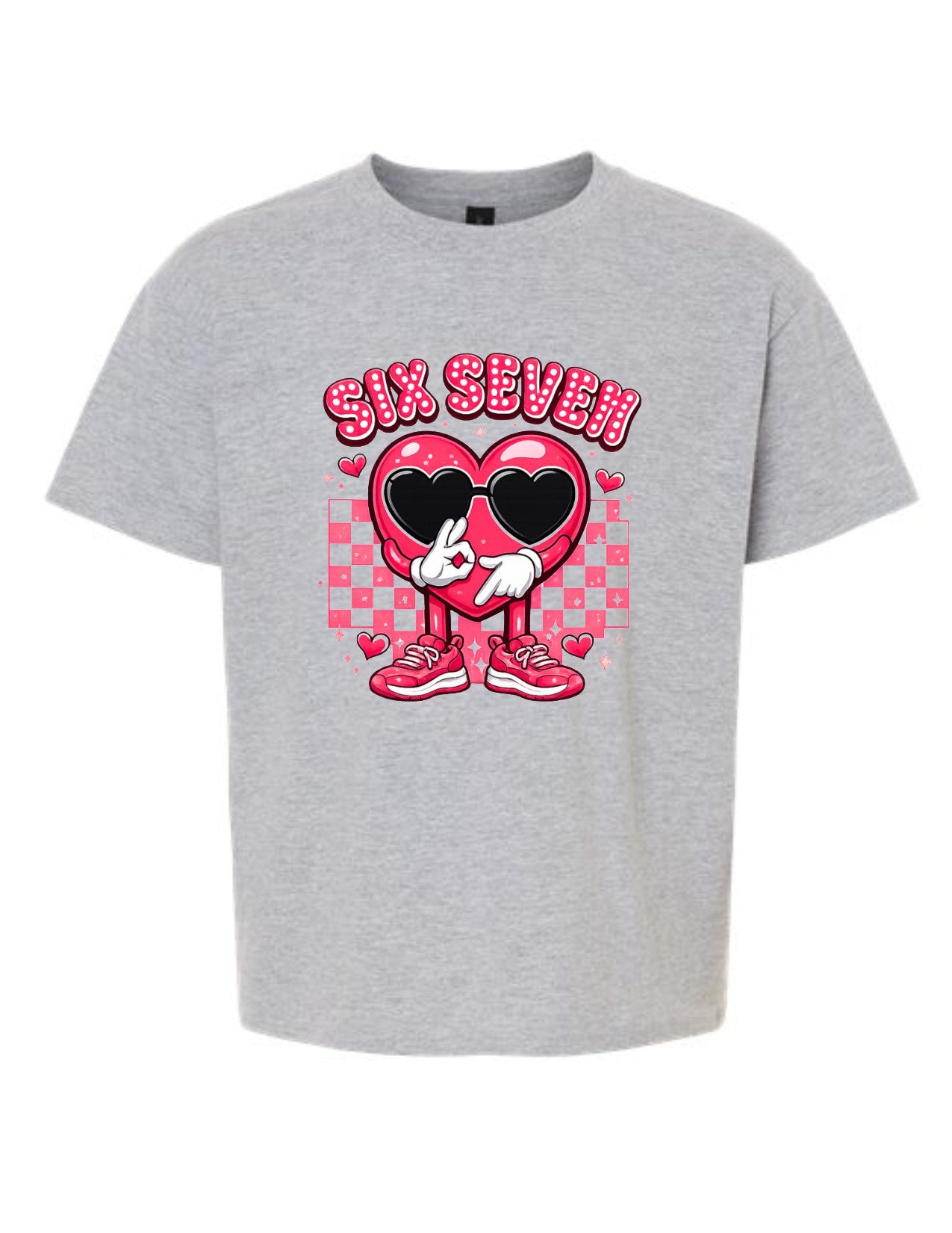 Valentine 6 7 pink design