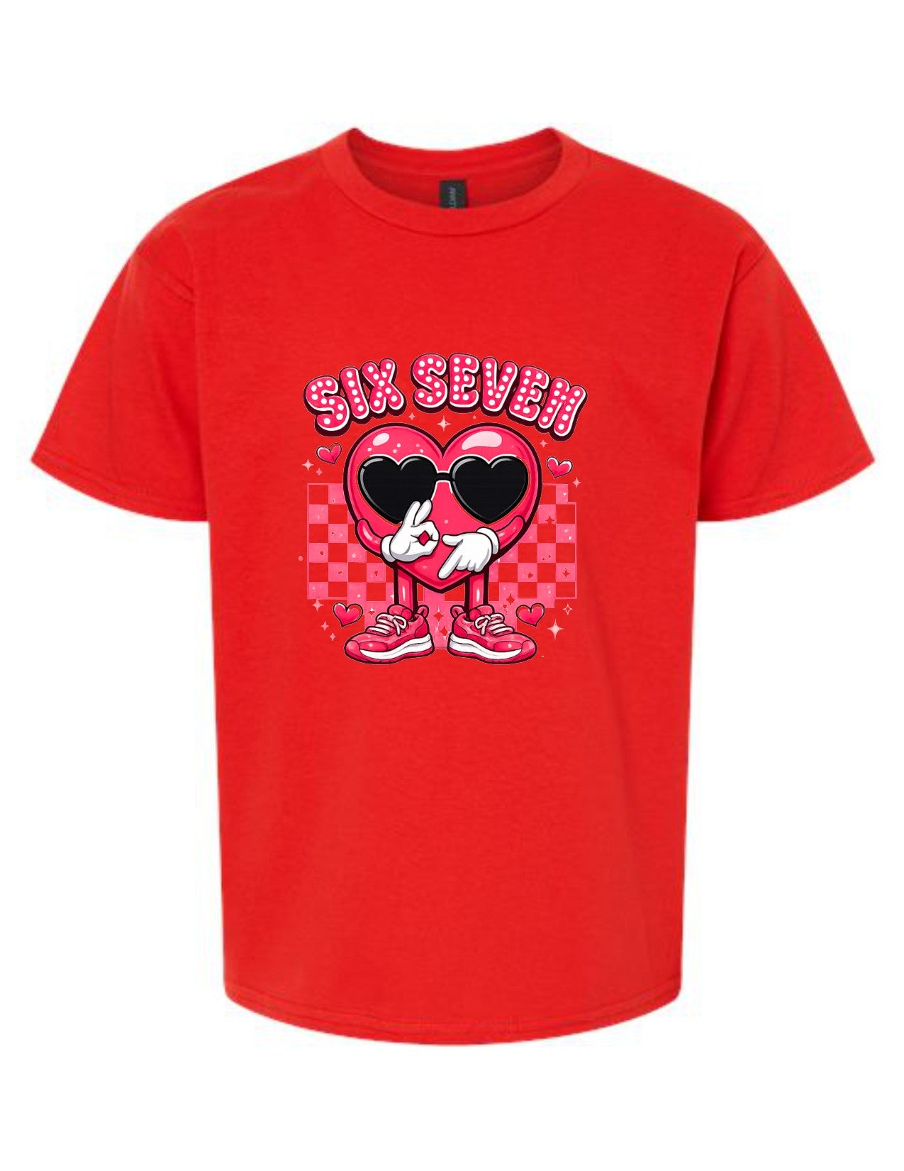 Valentine 6 7 pink design