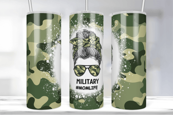 20 oz Military Mom Insulated Tumblers