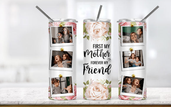 Mom/Grandma 20 oz Photo Tumbler