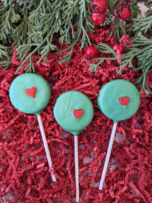 Grinch Oreo Cake Pop