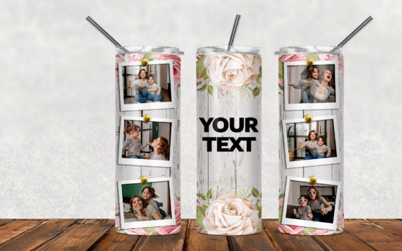 Mom/Grandma 20 oz Photo Tumbler