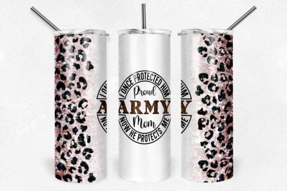 20 oz Military Mom Insulated Tumblers