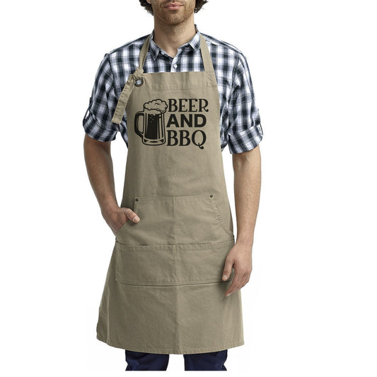 Beer and BBQ Apron