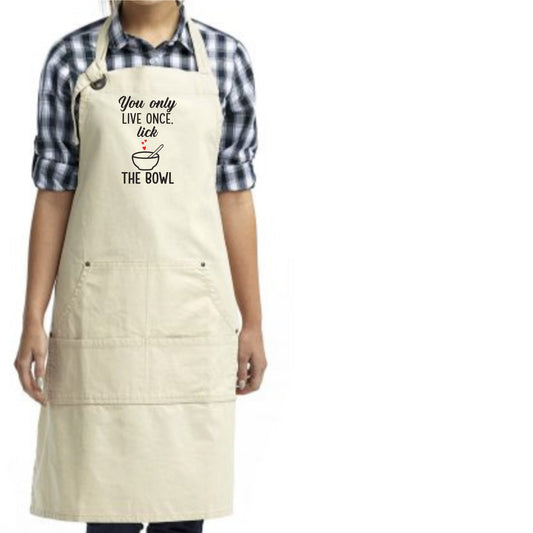 You Only Live Once Apron