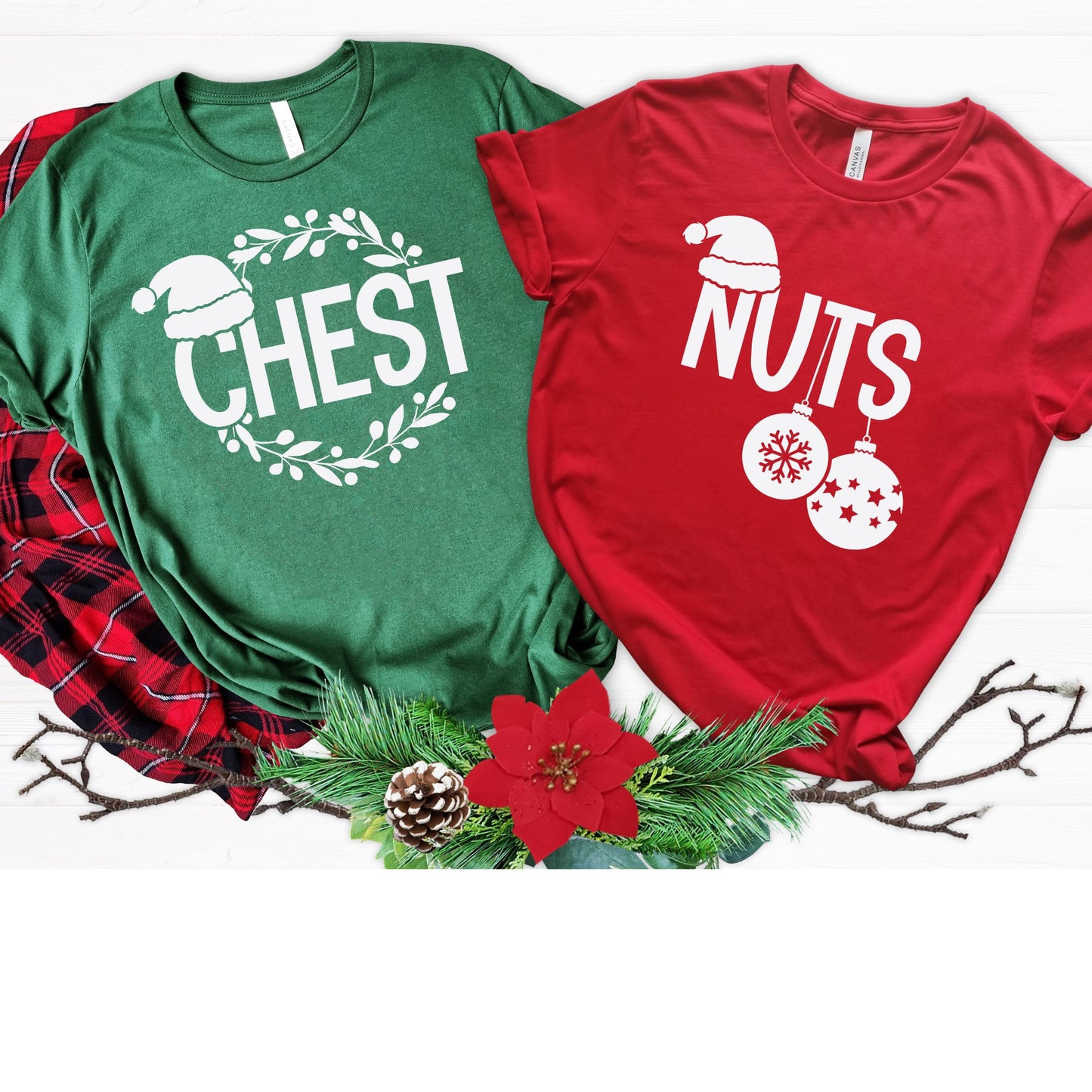 Chest Nuts couples shirts