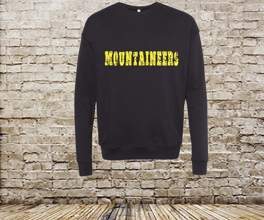 Mountaineer Destroyed Font