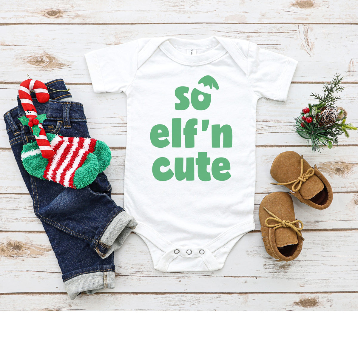 So Elf'n Cute onesie