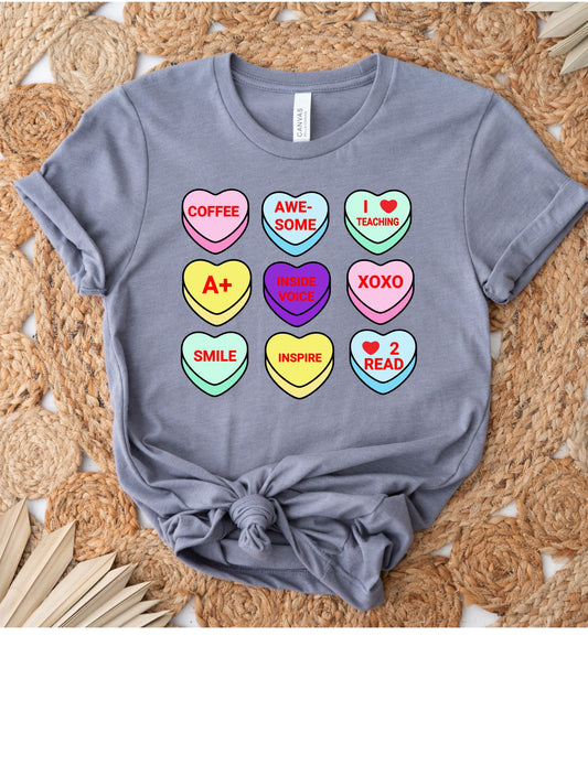Teacher Conversation Hearts